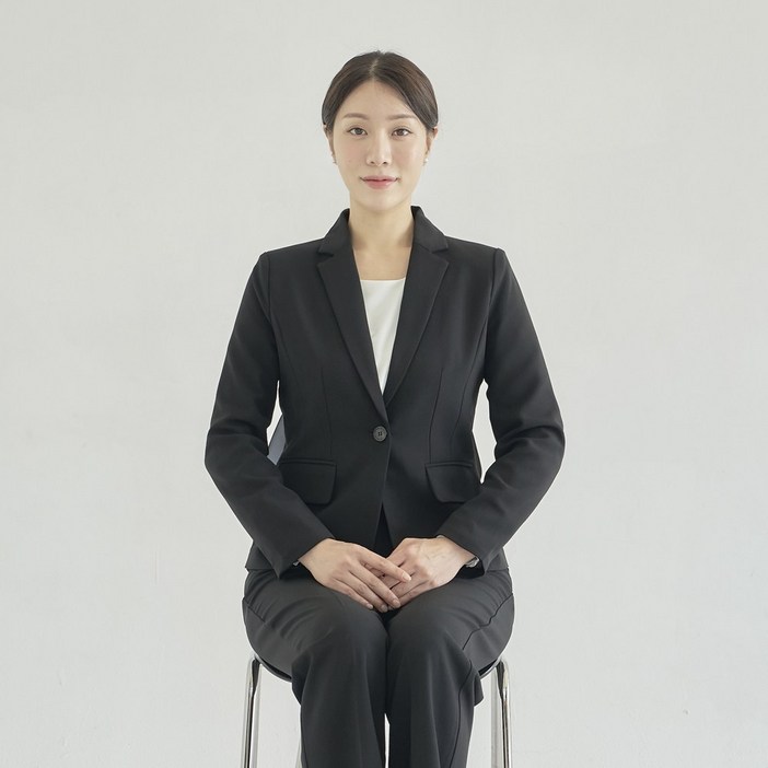 검은색 여성 정장 자켓 여자 면접 복장 검정색 재킷 가성비