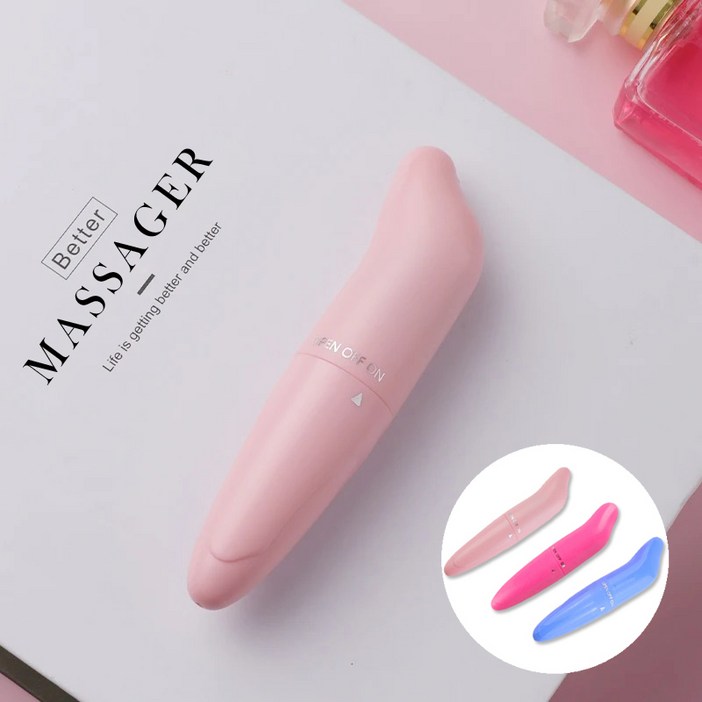 딥라이프 파워풀한 진동 피로누적 풀어주는 개운한 휴대용 미니 돌핀 마사지기 다용도 소형진동기