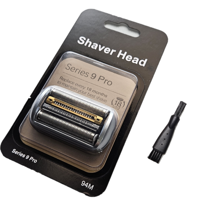 BRAUN 브라운 면도기 시리즈9 호환용 94M 세트 포일 그릴 커터 헤드 브러쉬 세트, 랜덤, 1세트, 94M