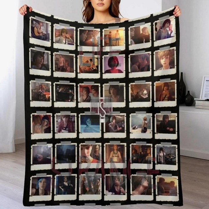 사진 벽 던지기 담요 소파 여름 침구