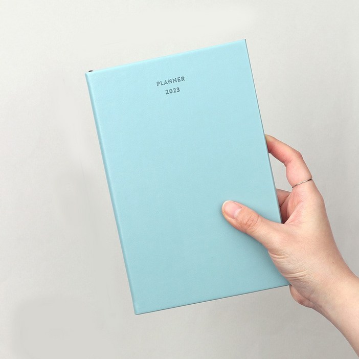 2023 심플 위클리 플래너 업무용 가죽 다이어리 주간 회사원 직장인 업무용