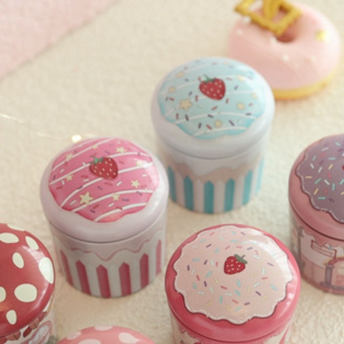 앨리스앤 컵케이크 모양 미니틴케이스 2종