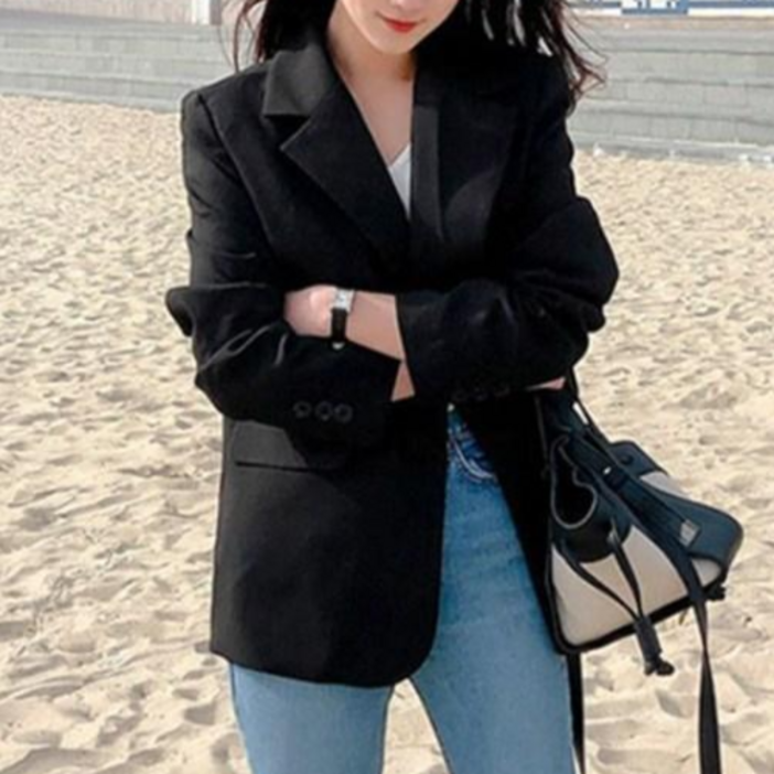 에쉬울프 베이직 싱글 캐주얼 여성자켓 에쉬울프 베이직 싱글 캐주얼 여성자켓