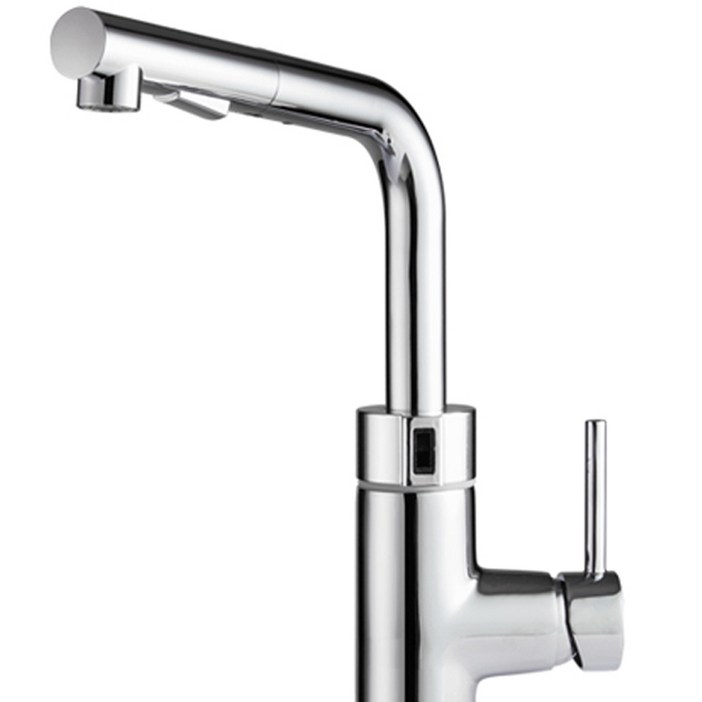 주방 자동센서 절수패달 수전 교체 하츠 FC-YD1300SI ㄱ자형, 1개