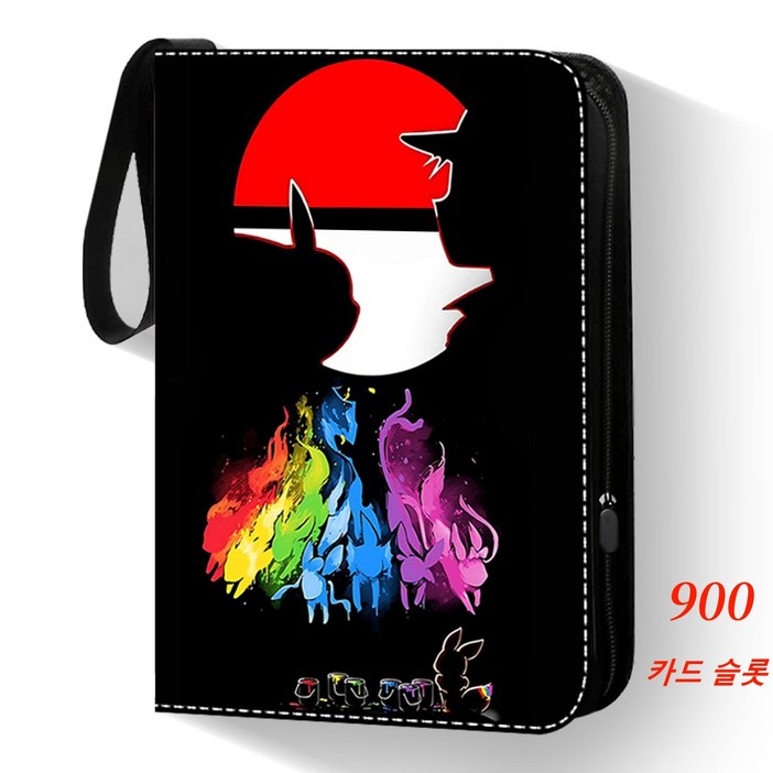 카드 스크랩북, 게임 카드 저장 앨범 수집첩, 분리 가능한 카드 리프 바인더, 440장의 게임 카드를 보관할 수 있습니다., 900 포켓