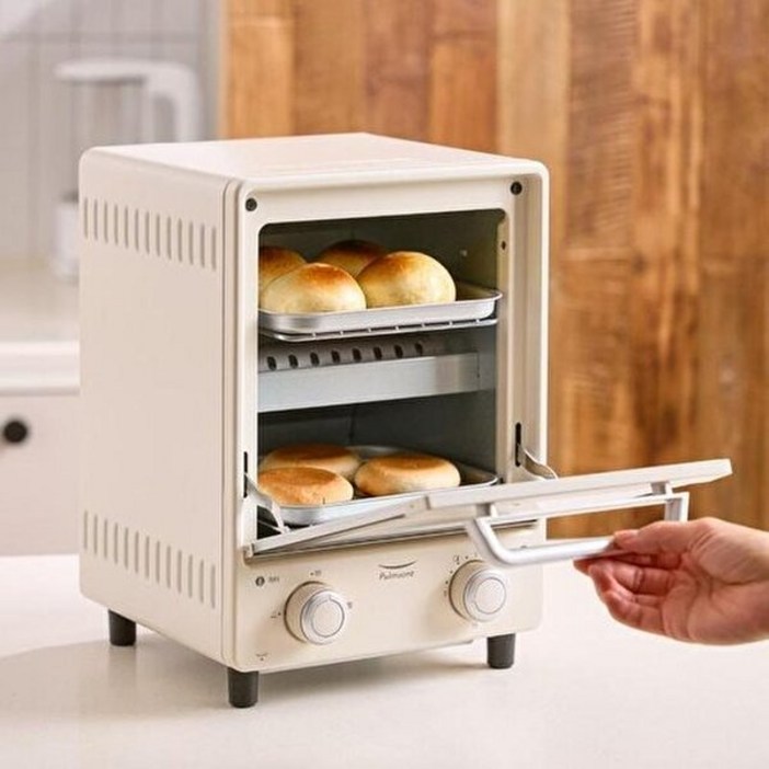 풀무원 토스터 판매1위 2단 미니 오븐 토스터 8L VD08CCM0