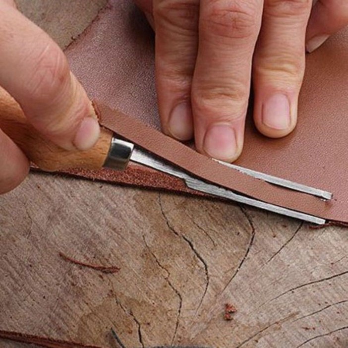 가죽공예DIY도구 손피할기 엣지베베러 4, 6, 8mm