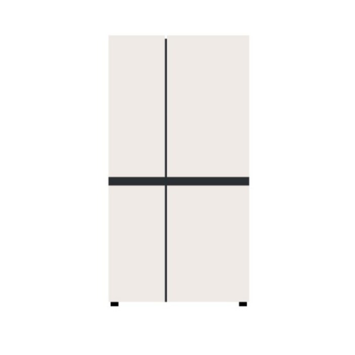 2도어 832L S834MEE30E 베이지 1등급 사다리차지원 엘지물류직배송