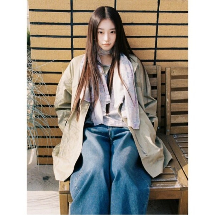 에잇세컨즈. 에잇세컨즈 연주 PICK 컴팩트 U넥 반소매 티셔츠 아이보리 356342WM10