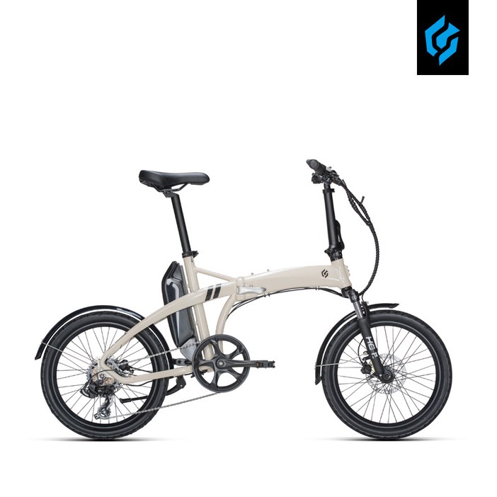 엘파마 스키드 FS 14Ah 웜그레이 접이식 전기자전거 PAS 완성차 본사직판 픽업센터 수령