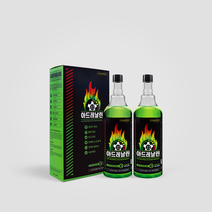 아드레날린 옥탄부스터 550ml 2PACK 2세트 4병