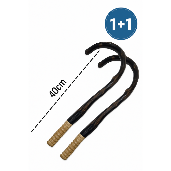 11회우 위드마켓 나무 뿌리 갈고리 지압 안마기, 2개, 단일색상