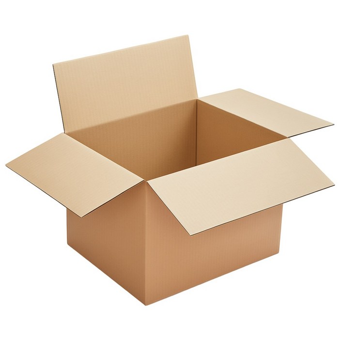 우체국 규격 택배박스 1호, 20개, 진갈색