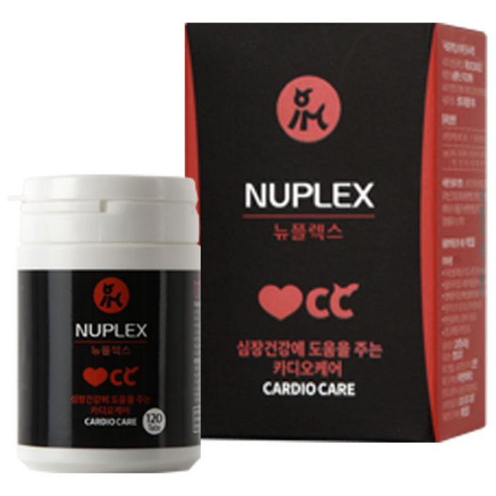 아이앤지메딕스 반려동물 뉴플렉스 영양제, 120정, 심장, 1개