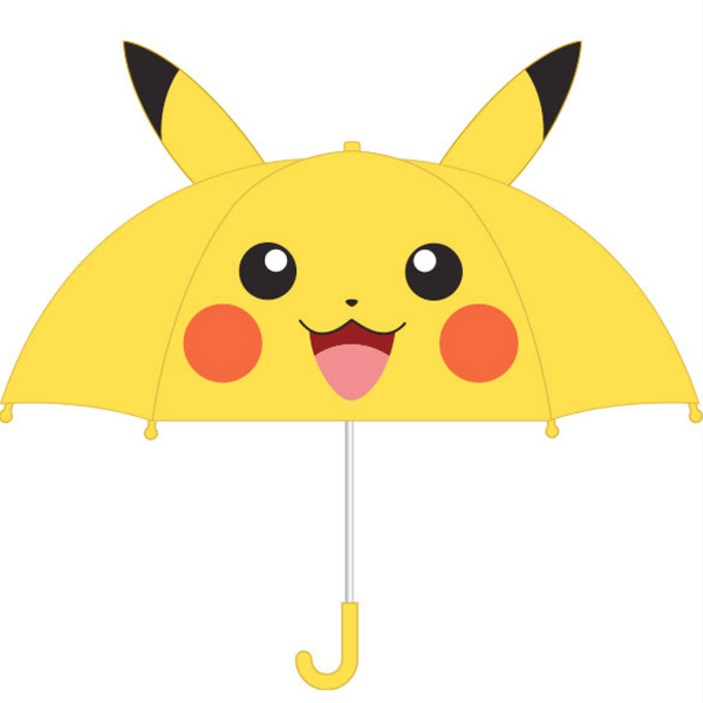 유아동패션 포켓몬스터 아동용 47 피카츄 페이스 입체 6K 우산 LUPMU10005