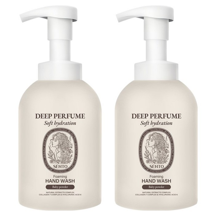 센토 딥퍼퓸 포밍 핸드워시 베이비파우더향