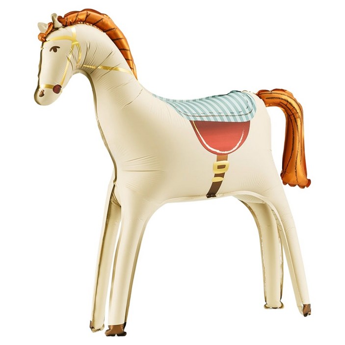 파티데코 세우는 은박풍선 말 69cm