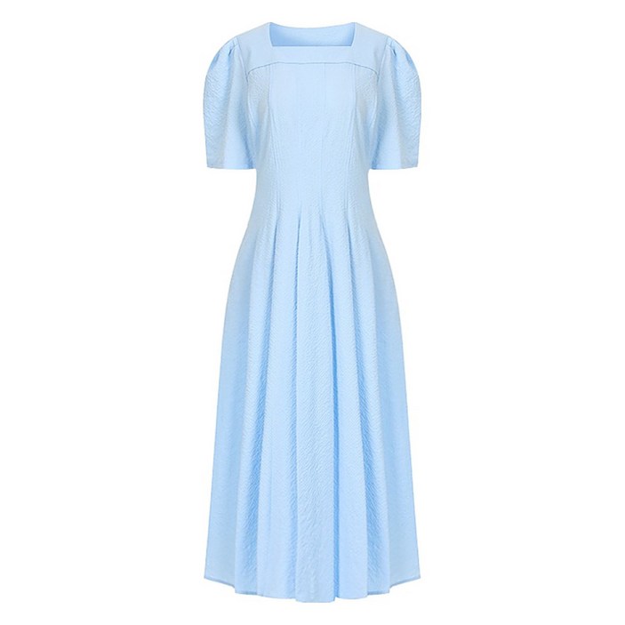 페이지플린 시어서커 핀턱 스퀘어 원피스 P4BOP015A