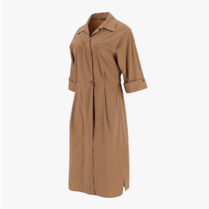 피에이티 여성 가을 베이직 코트형 원피스 (1K62802)_DG