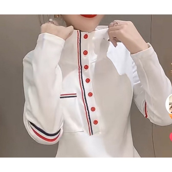 [다즈몰]뉴커후드상의/단추 포인트 가을 간절기 여성 반폴라 레이어드 주문폭주 티셔츠