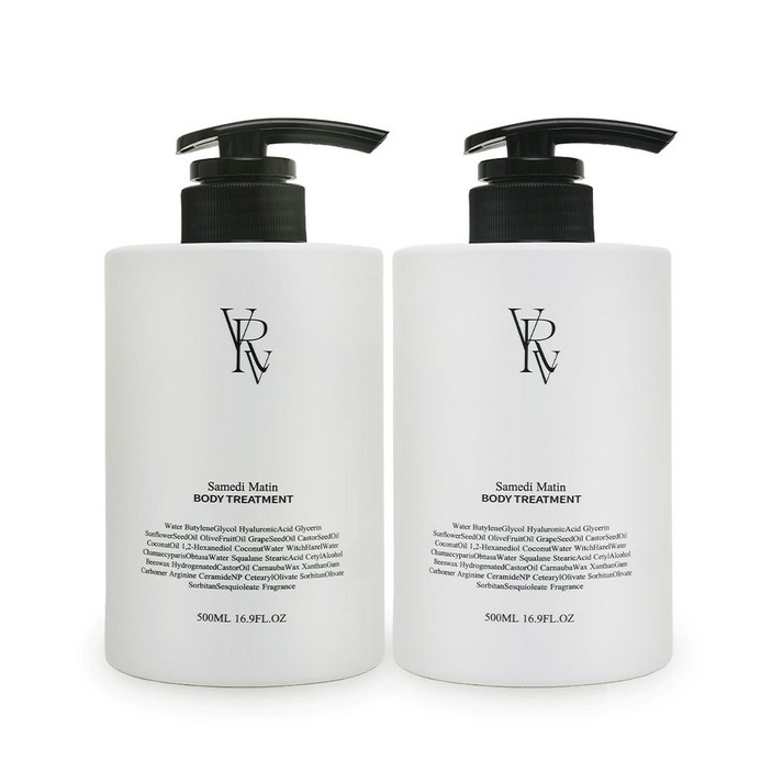 베르뷔 인샤워 바디 트리트먼트 로션 500ml 2개, 1세트, 2개, 500ml