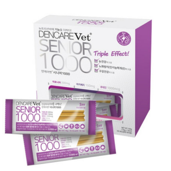 DENCARE Vet 덴케어벳 시니어 덴탈껌 30개입