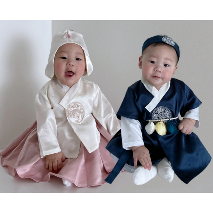 백일 여자 아기한복 남아한복 남매한복 양단 3개월 6개월 돌아기한복 백일 여자 아기한복 남아한복 남매한복 양단 3개월 6개월 돌아기한복