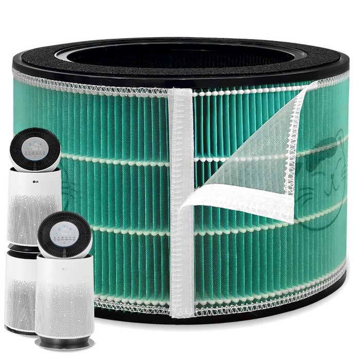 LG 엘지 퓨리케어 360 공기청정기 호환 필터 AS199DWA AS181DAW AS153HWWC