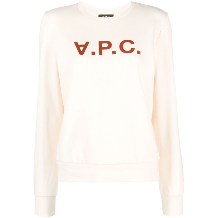 A.P.C. 로고 프린트 스웨트셔츠