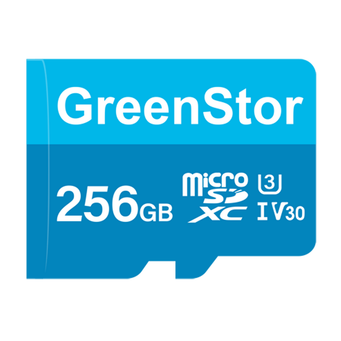 그린스토아 슈퍼퍼포먼스 마이크로 SD카드 메모리카드, 1개, 256GB