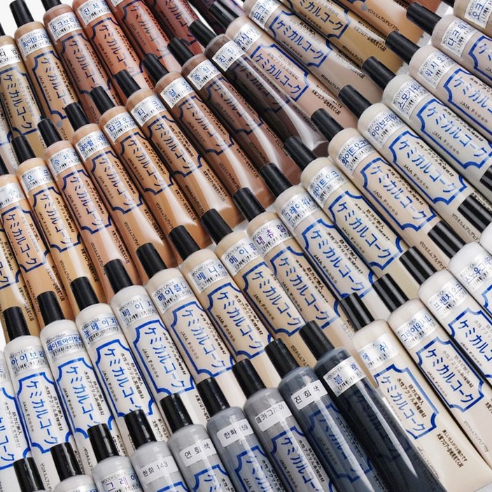 우디코크 50g 마루보수 가구보수 틈새 찍힘 메꿈제 튜브형, 그레이, 1개