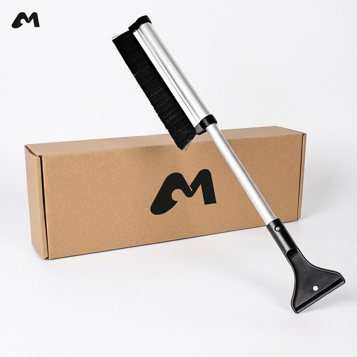 아트리빙스 자동차 눈 성애 제거 차량용 제설기