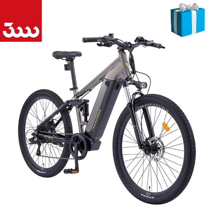 [삼천리자전거 베스트샵] 삼천리 2025 27.5 팬텀 FS 듀얼 서스펜션 MTB 전기자전거 100% 완조립 / 사은품 증정