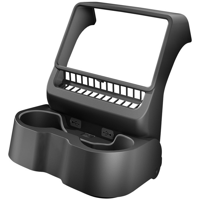 YZ 테슬라 호환 뒷좌석 송풍구 더블 컵홀더 차량용 수납함 2열 자석 실리콘 수납 악세사리 강자성 풀커버