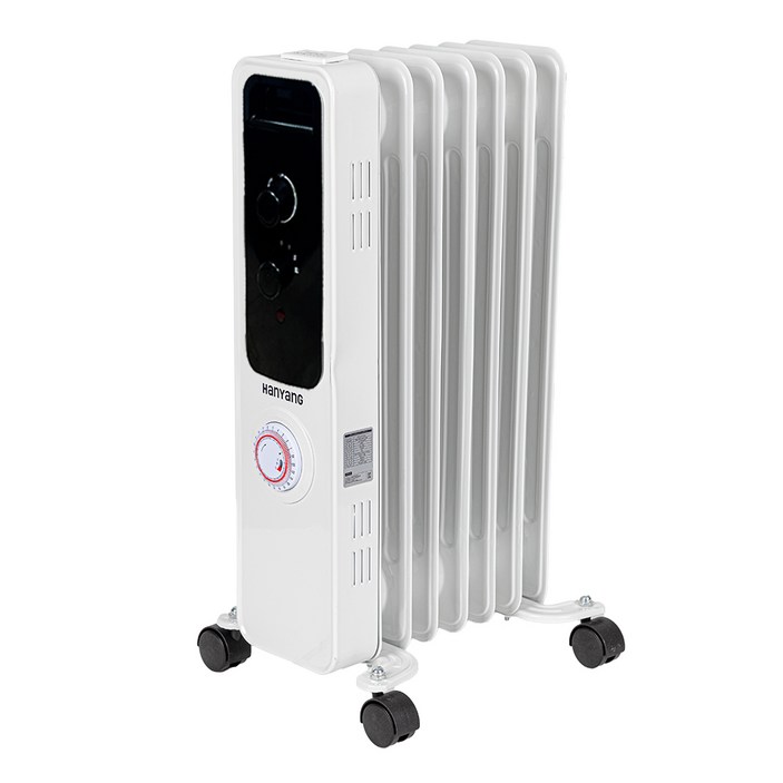 본사공식 한양테크 타이머 전기 라디에이터 5핀7핀9핀11핀15핀 동파방지 가정용 업소용, 타이머 라디에이터 7핀블랙 HY07P