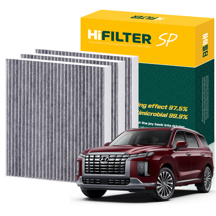 하이필터 현대 자동차 펠리세이드 활성탄 에어컨필터