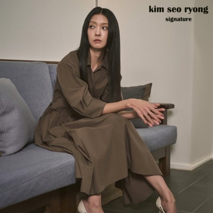 김서룡 시그니처 24FW 볼륨 밴딩 원피스 [런칭 가격 89,900원]