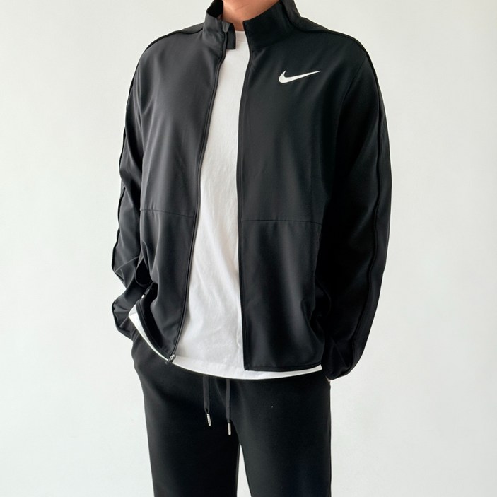 나이키 드라이 핏 팀 우븐 트레이닝 남녀공용 바람막이 집업 재킷