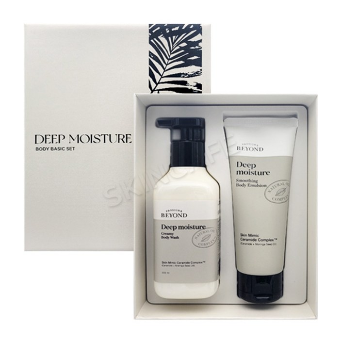 비욘드 딥모이스처 바디워시+에멀전 베이직 세트, 1개