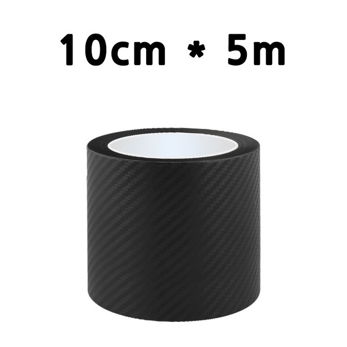치트몰 카본시트 차량 스크래치 방지 테이프, 1개, 10cm  5m