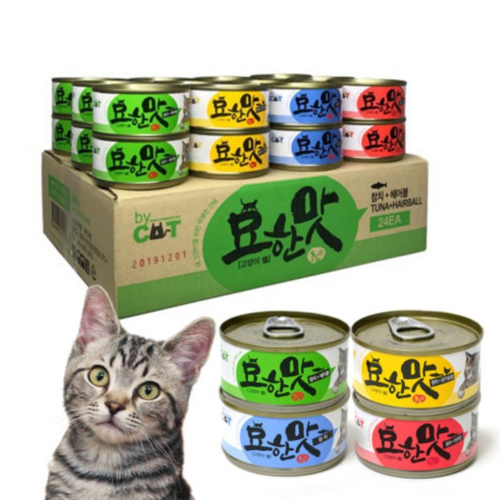 묘한맛 4가지맛 콤보 24개입 (1box)