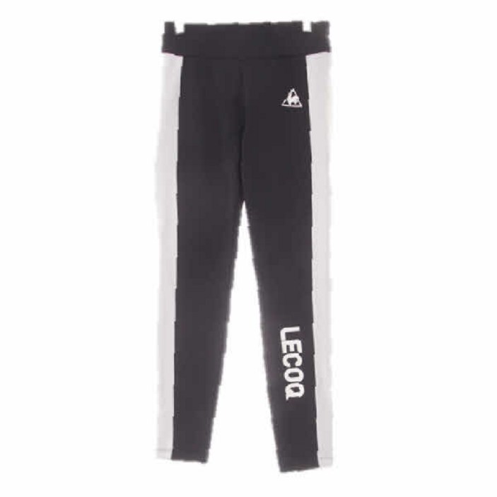 9007 르꼬끄스포츠 블랙 사이드배색기모레깅스 [S]