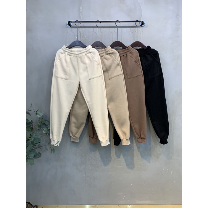 씨샵인더룸 / 리인드 포켓 기모 면 조거 팬츠 5color