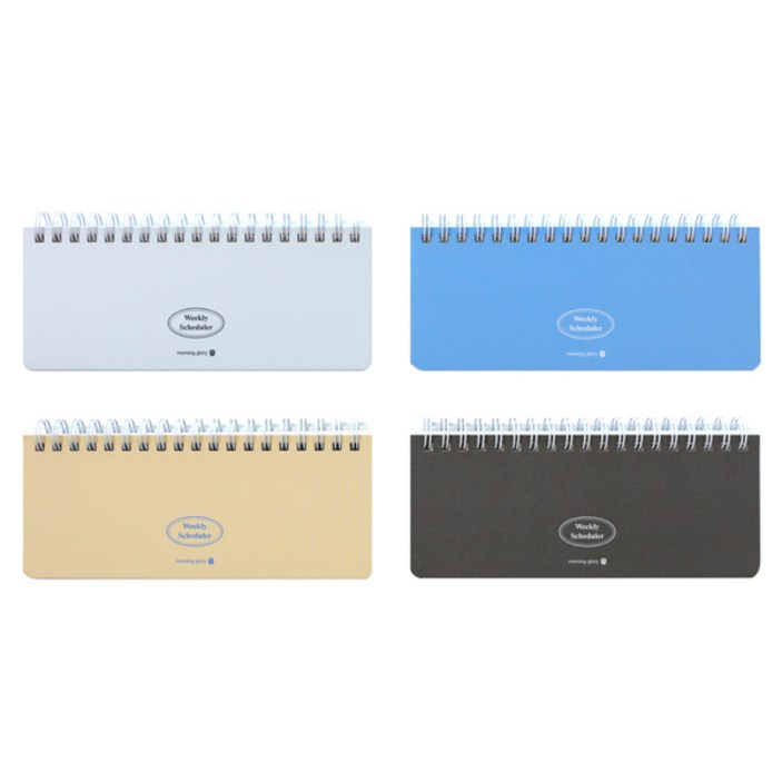 모닝글로리 심플 주간 스케줄러 다이어리 위클리플래너