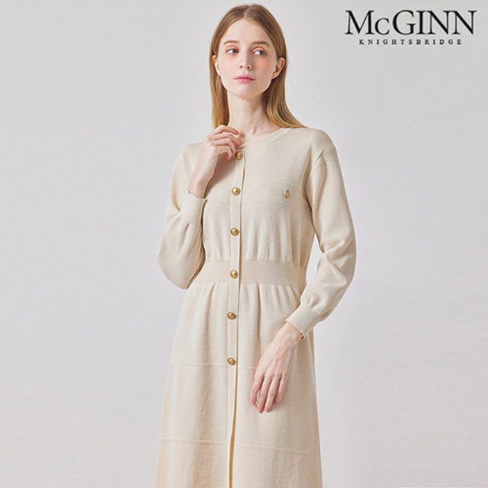 버튼디테일플레어니트원피스MI4S1OP3081