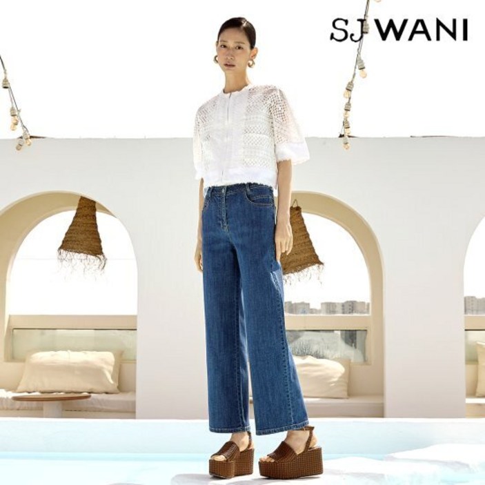 SJ와니 25SS 린넨 와이드 데님팬츠 1종 라이크라 SJ와니 25SS 린넨 와이드 데님팬츠 1종 라이크라