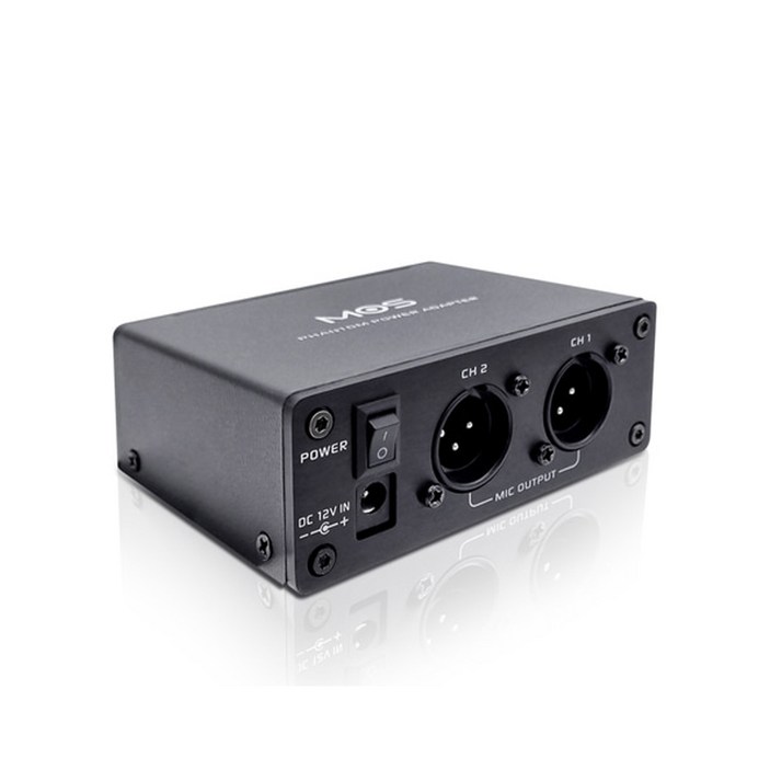 MOS PPS-202 2채널 팬텀파워 전원공급기, 단일상품