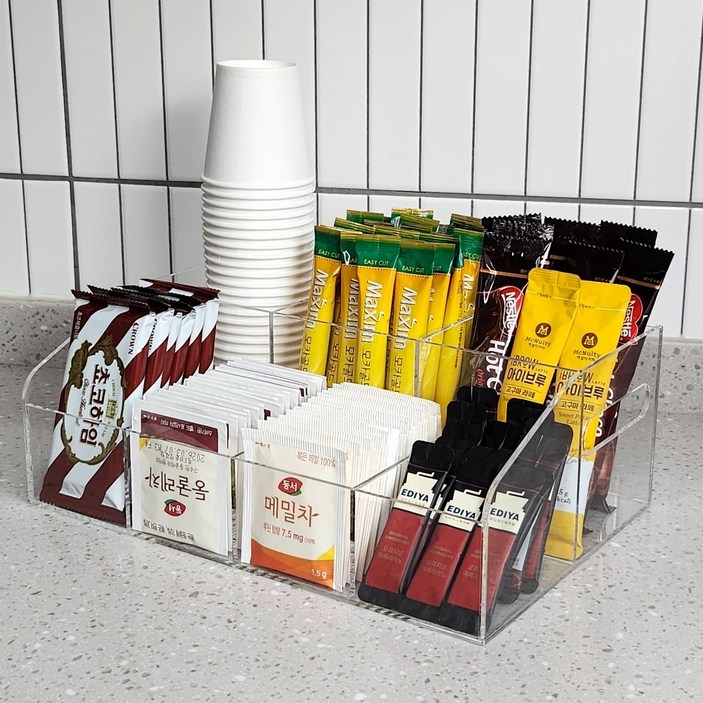 투더 탕비실 정리함 아크릴 보관케이스