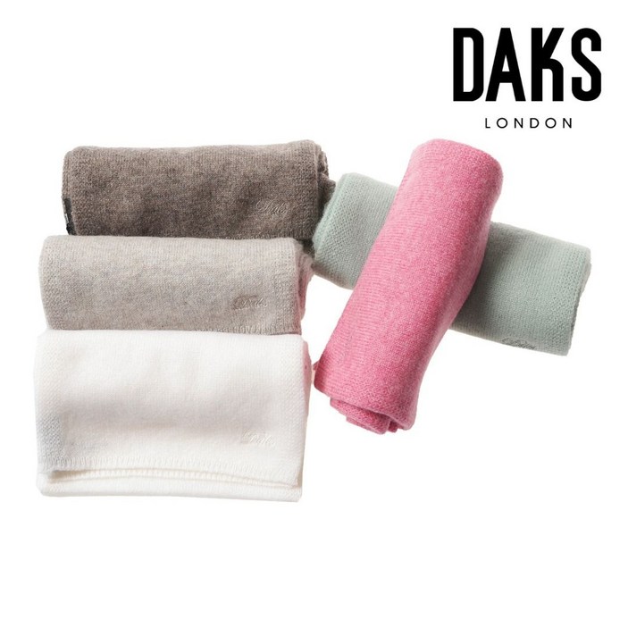 백화점 정품 닥스 캐시미어 쁘띠 머플러 FKU035