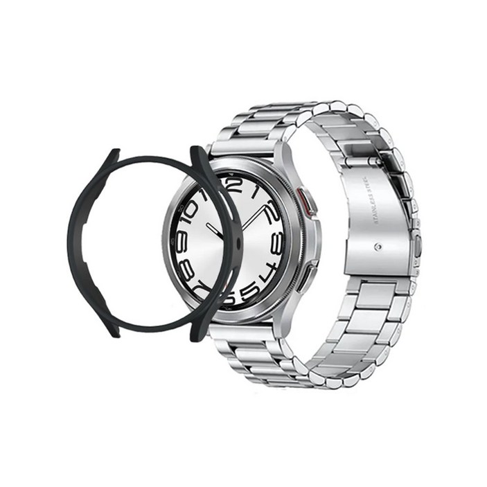 갤럭시워치6 클래식 47mm 하드 케이스메탈 스트랩  689000EA 1EA